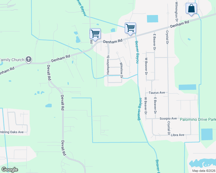 map of restaurants, bars, coffee shops, grocery stores, and more near 14201 Hampshire Drive in Central