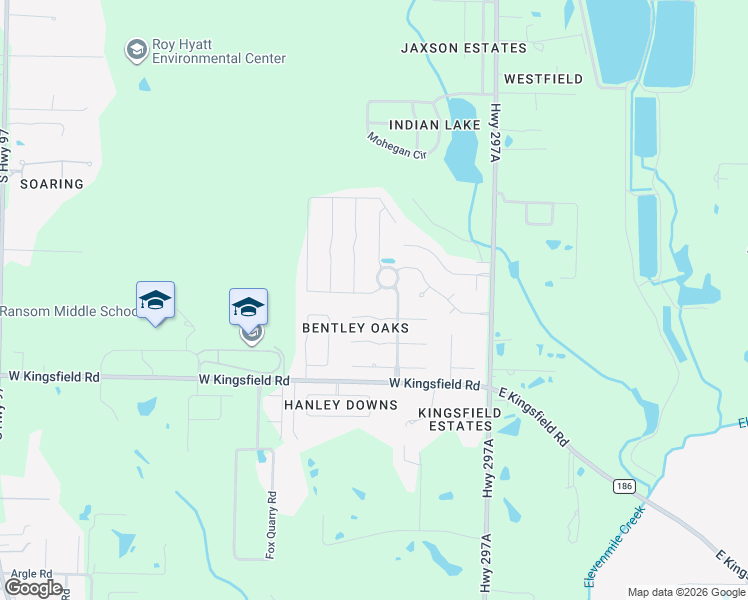 map of restaurants, bars, coffee shops, grocery stores, and more near 2505 Avalon Street in Escambia