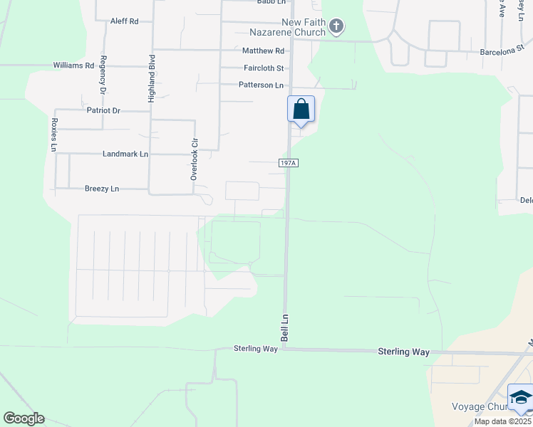 map of restaurants, bars, coffee shops, grocery stores, and more near 5075 Covington Drive in Pace