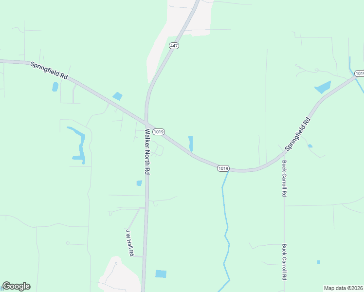 map of restaurants, bars, coffee shops, grocery stores, and more near 13165 Springfield Road in Walker