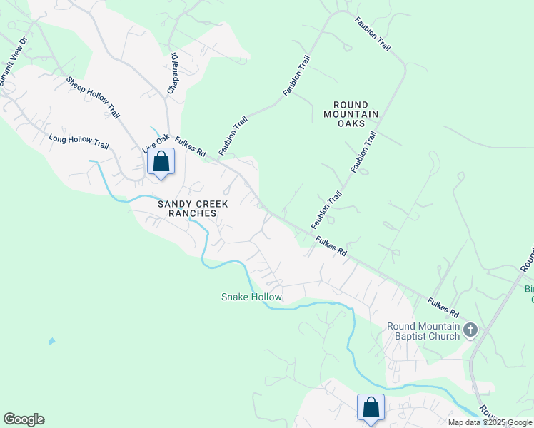 map of restaurants, bars, coffee shops, grocery stores, and more near 23809 Fulkes Road in Leander