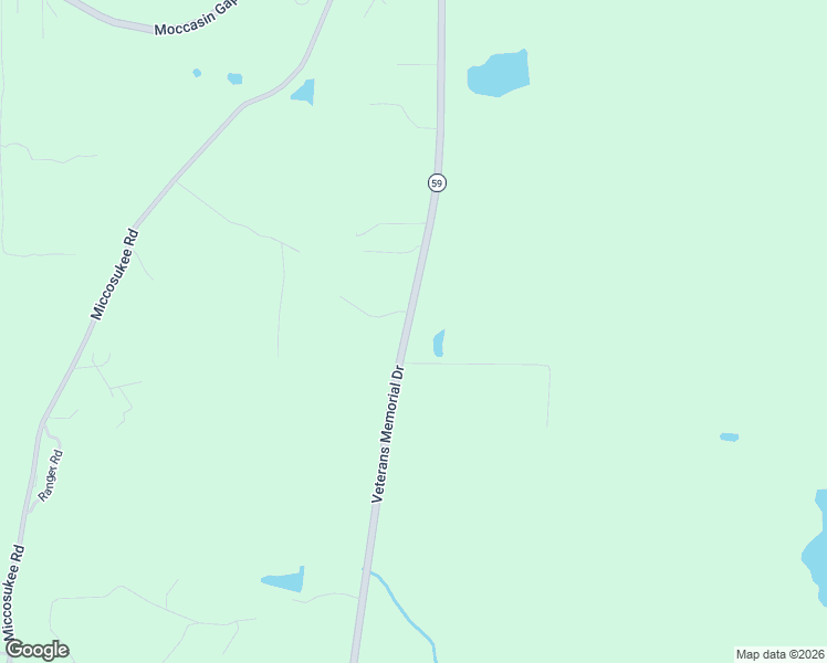 map of restaurants, bars, coffee shops, grocery stores, and more near 8219 Veterans Memorial Road in Tallahassee