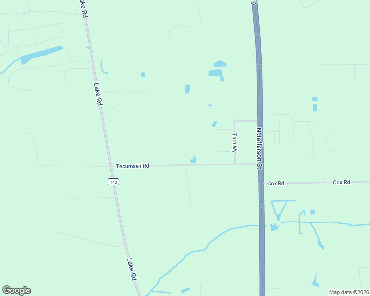 map of restaurants, bars, coffee shops, grocery stores, and more near 376 Tecumseh Road in Monticello