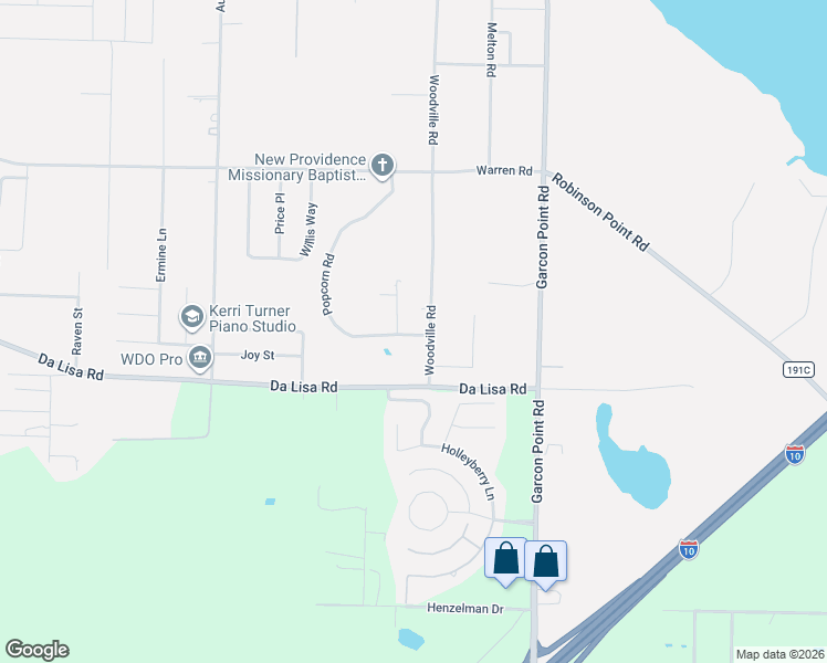 map of restaurants, bars, coffee shops, grocery stores, and more near 4065 Woodville Road in Milton