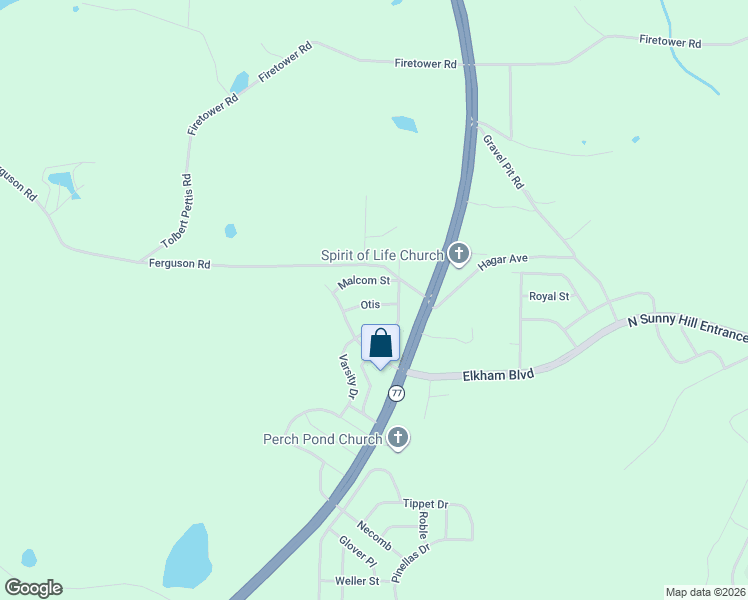 map of restaurants, bars, coffee shops, grocery stores, and more near Otis in Chipley