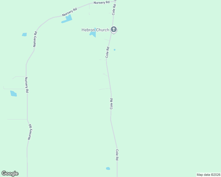 map of restaurants, bars, coffee shops, grocery stores, and more near 505 Cole Road in Kinder