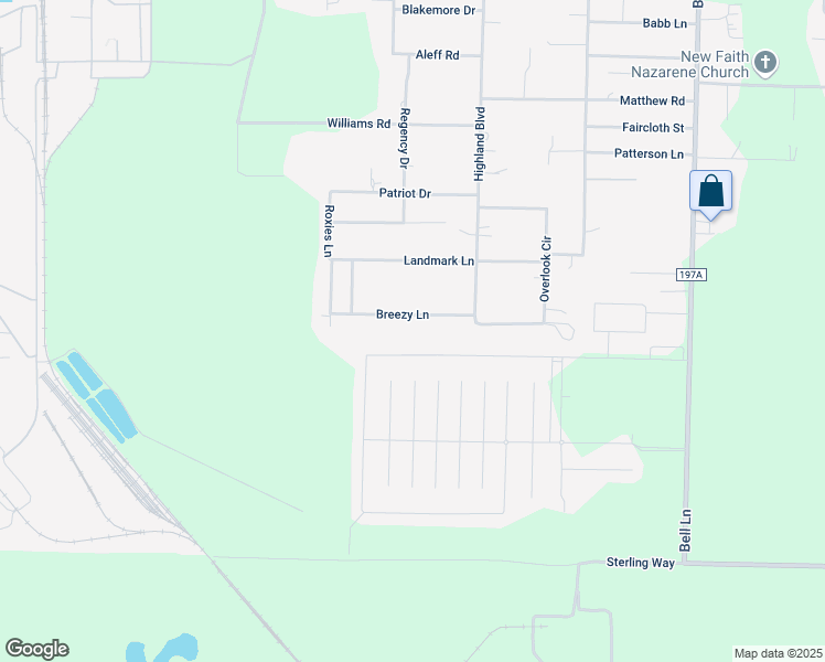 map of restaurants, bars, coffee shops, grocery stores, and more near 4799 Breezy Lane in Pace