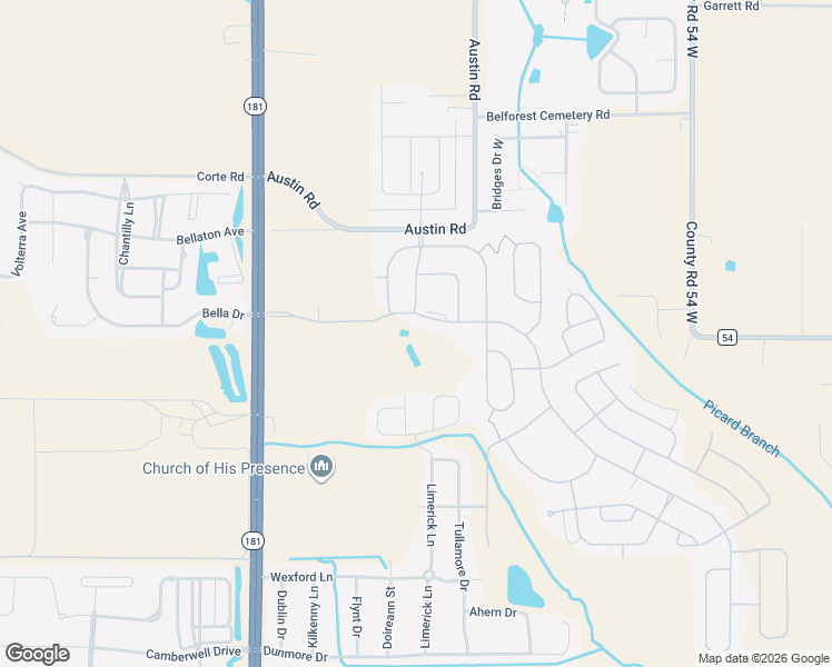 map of restaurants, bars, coffee shops, grocery stores, and more near 24382 Wilshire Way in Daphne
