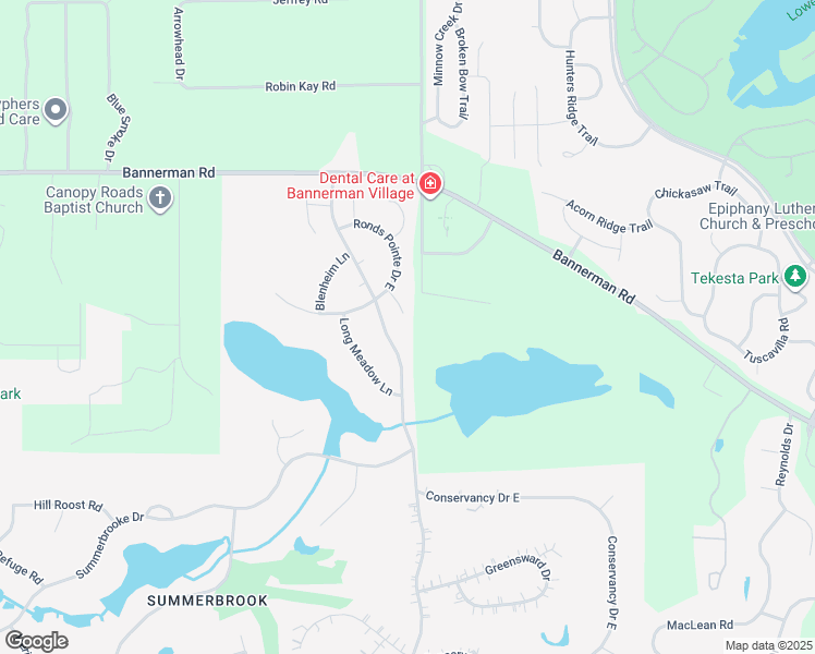 map of restaurants, bars, coffee shops, grocery stores, and more near 8080 Ronds Pointe Court in Tallahassee
