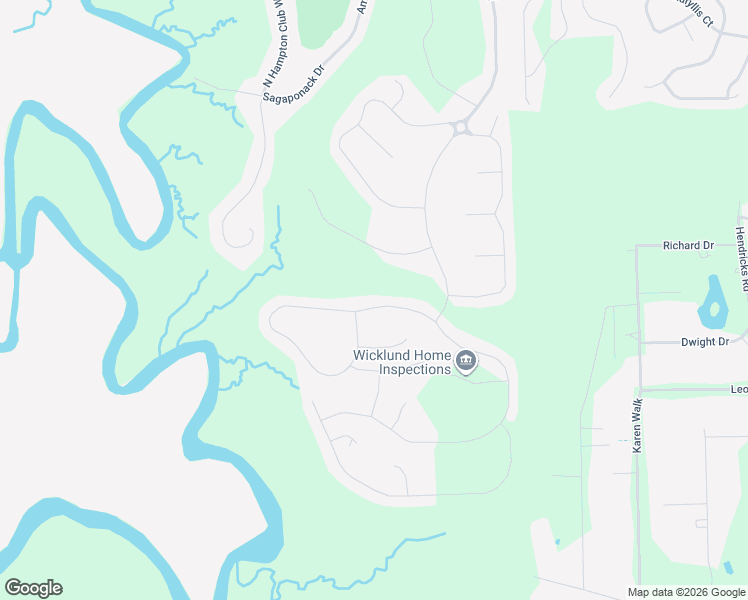 map of restaurants, bars, coffee shops, grocery stores, and more near Fallen Leaf Drive in Nassau County