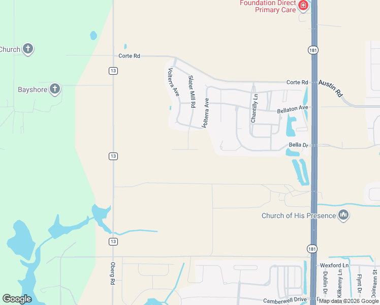 map of restaurants, bars, coffee shops, grocery stores, and more near 9536 Kasey Court in Daphne