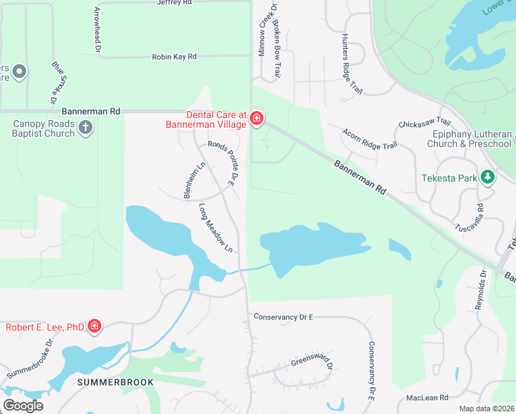 map of restaurants, bars, coffee shops, grocery stores, and more near 8080 Ronds Pointe Court in Tallahassee