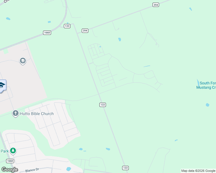 map of restaurants, bars, coffee shops, grocery stores, and more near 642 County Road 133 in Hutto