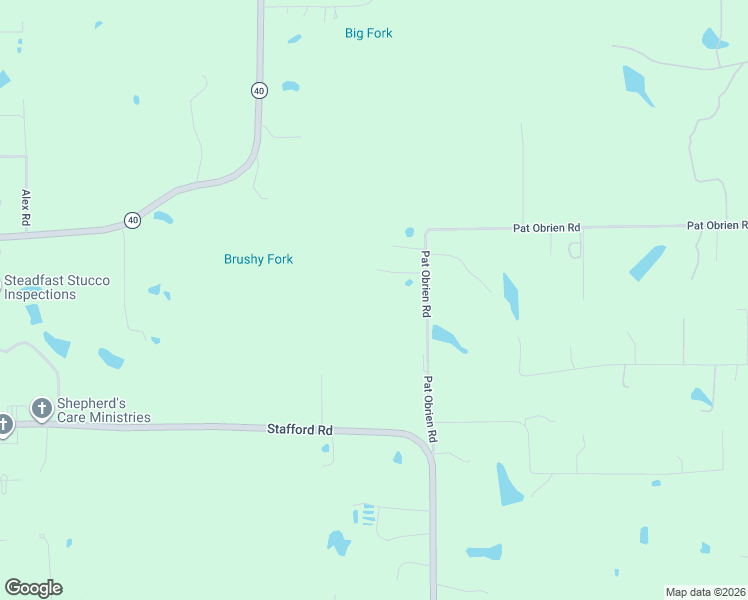 map of restaurants, bars, coffee shops, grocery stores, and more near 79206 Pat Obrien Road in Covington