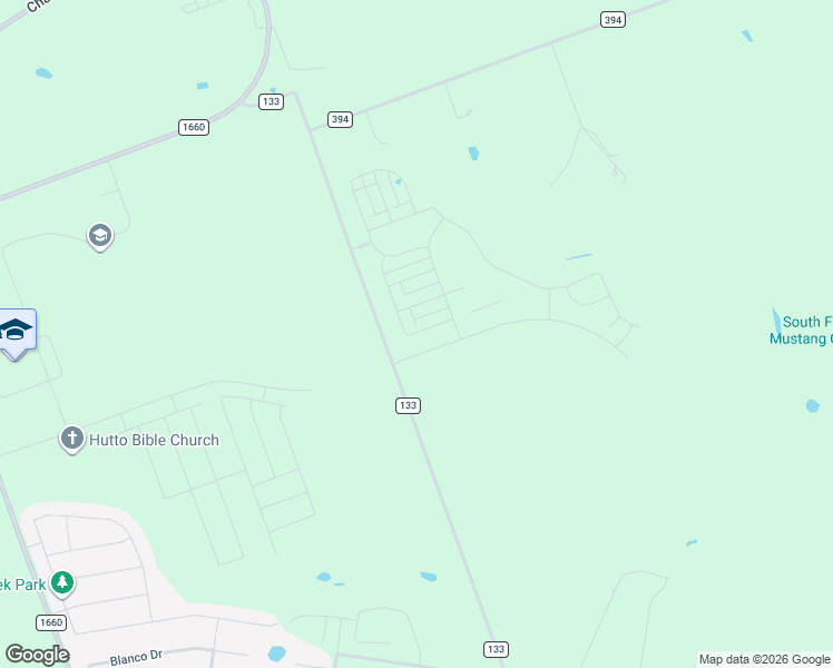 map of restaurants, bars, coffee shops, grocery stores, and more near 642 County Road 133 in Hutto