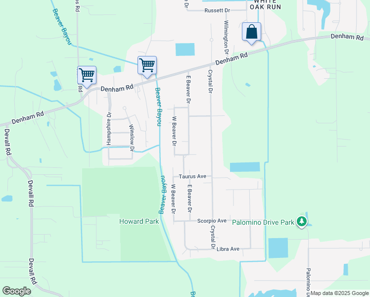 map of restaurants, bars, coffee shops, grocery stores, and more near 14841 Easby Avenue in Central