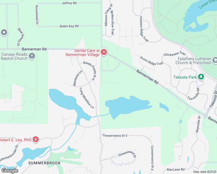 map of restaurants, bars, coffee shops, grocery stores, and more near 8080 Ronds Pointe Court in Tallahassee