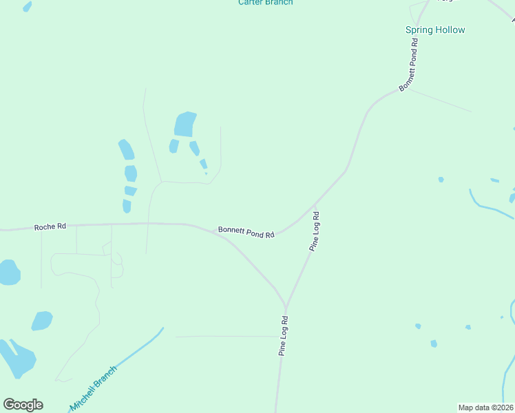 map of restaurants, bars, coffee shops, grocery stores, and more near 3626 Bonnett Pond Road in Chipley