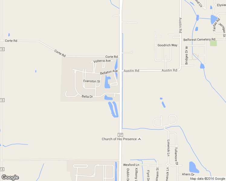 map of restaurants, bars, coffee shops, grocery stores, and more near 9935 Bella Drive in Daphne