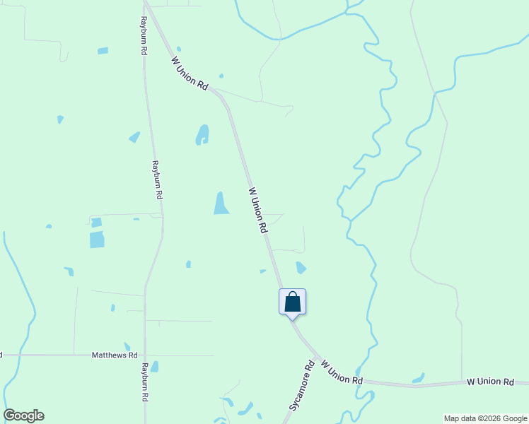 map of restaurants, bars, coffee shops, grocery stores, and more near 843 West Union Road in Carriere