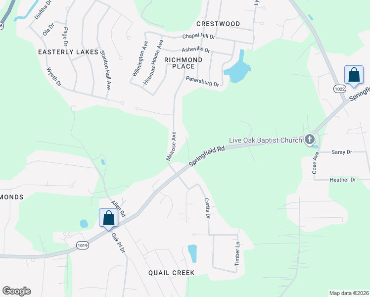 map of restaurants, bars, coffee shops, grocery stores, and more near 35560 Melrose Avenue in Denham Springs