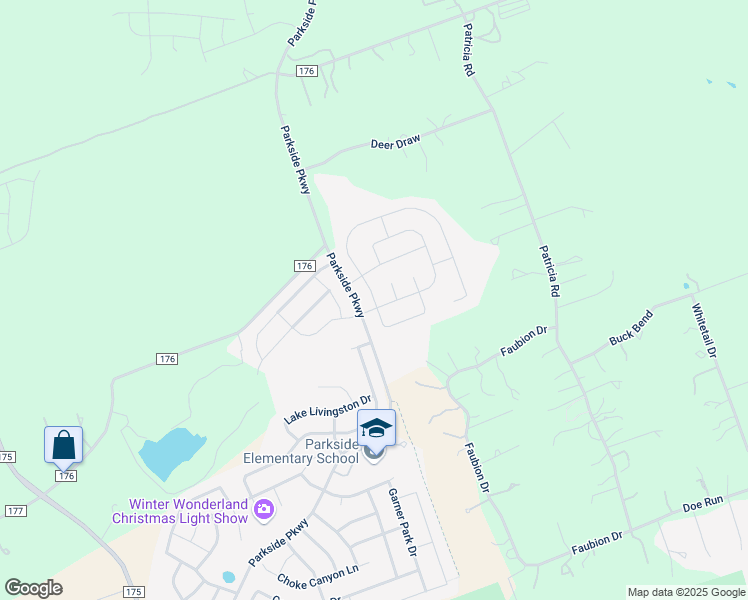map of restaurants, bars, coffee shops, grocery stores, and more near 232 Lady Bird Lane in Round Rock