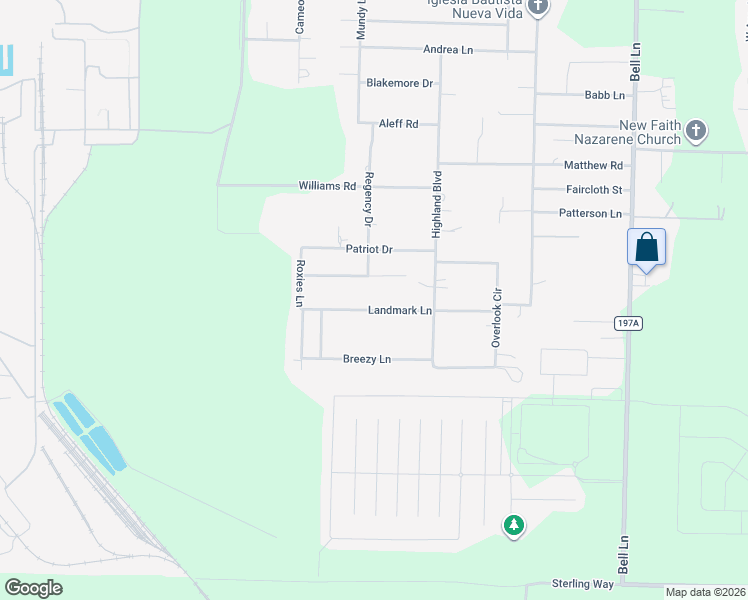map of restaurants, bars, coffee shops, grocery stores, and more near 4800 Landmark Lane in Milton
