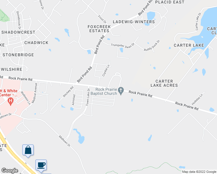 map of restaurants, bars, coffee shops, grocery stores, and more near 1211 Flying Ace Circle in College Station