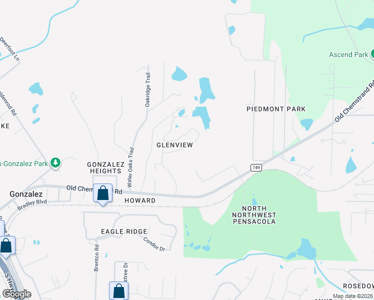 map of restaurants, bars, coffee shops, grocery stores, and more near 2143 Liberty Loop Road in Gonzalez