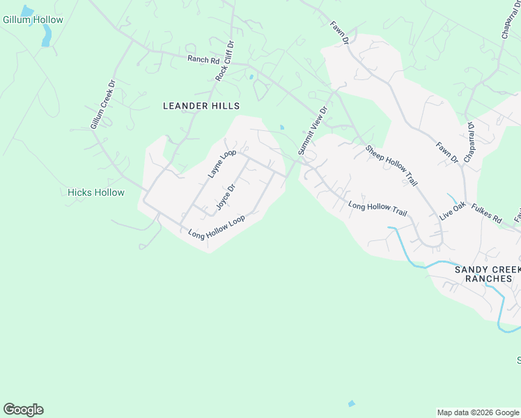 map of restaurants, bars, coffee shops, grocery stores, and more near 14101 Long Hollow Loop in Leander