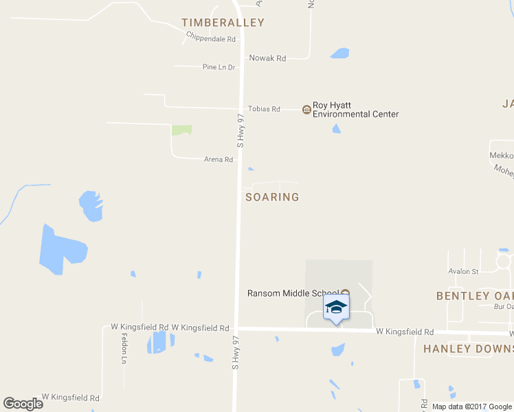 map of restaurants, bars, coffee shops, grocery stores, and more near 1324 Soaring Boulevard in Escambia County