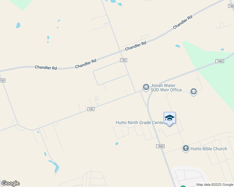 map of restaurants, bars, coffee shops, grocery stores, and more near 5813 County Road 100 in Hutto