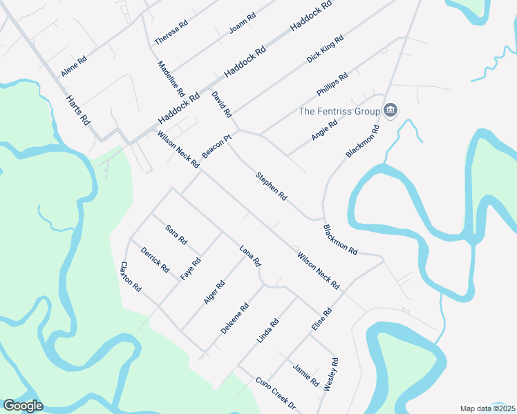 map of restaurants, bars, coffee shops, grocery stores, and more near 85558 Wilson Neck Road in Yulee