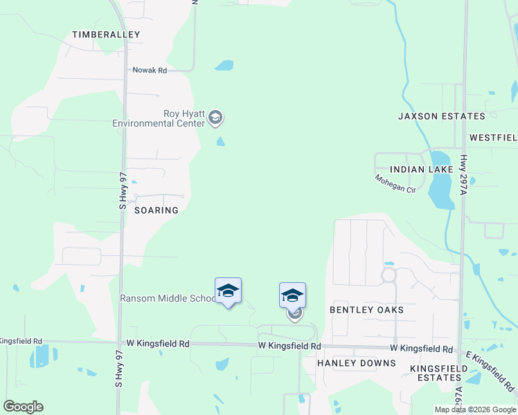 map of restaurants, bars, coffee shops, grocery stores, and more near 1000 West Kingsfield Road in Cantonment