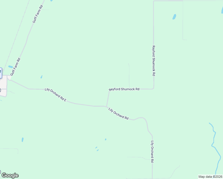 map of restaurants, bars, coffee shops, grocery stores, and more near 16812 Rayford Shumock Road in Moss Point