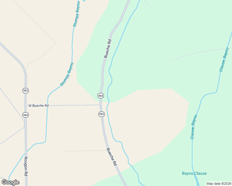 map of restaurants, bars, coffee shops, grocery stores, and more near 8324 West Bueche Road in Bueche