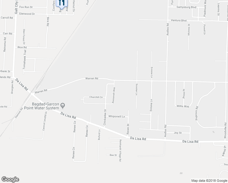 map of restaurants, bars, coffee shops, grocery stores, and more near Roosevelt Way in Milton
