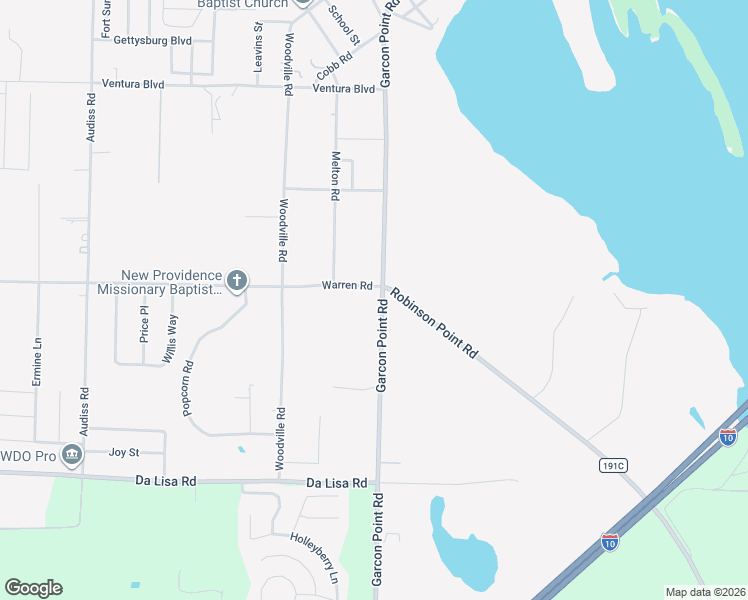 map of restaurants, bars, coffee shops, grocery stores, and more near 4199 Garcon Point Road in Milton