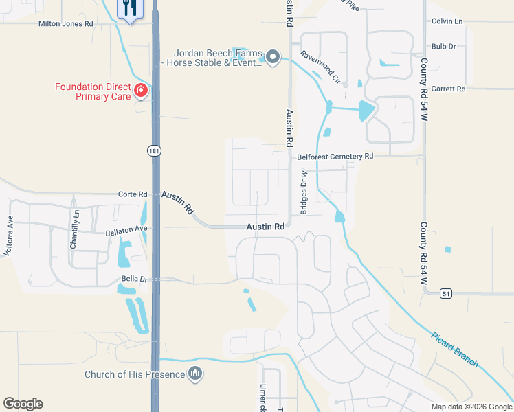 map of restaurants, bars, coffee shops, grocery stores, and more near 24681 Planters Drive in Daphne