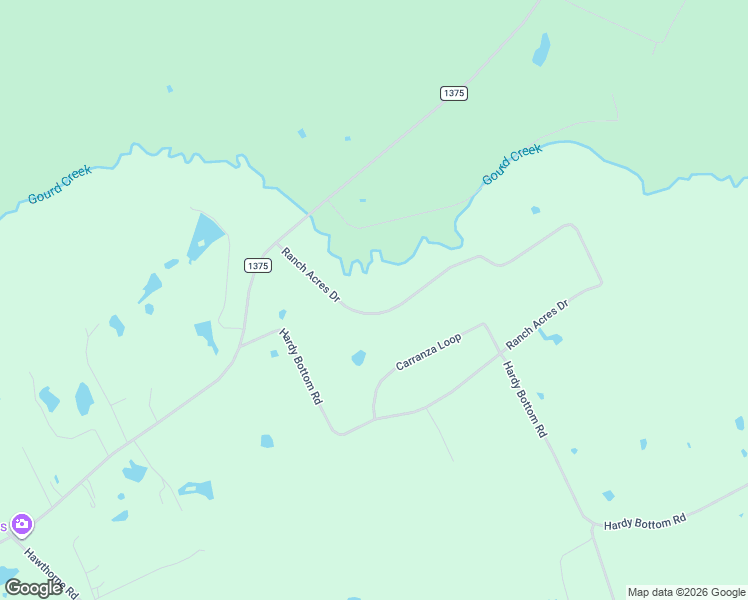 map of restaurants, bars, coffee shops, grocery stores, and more near 54 Ranch Acres Drive in Huntsville