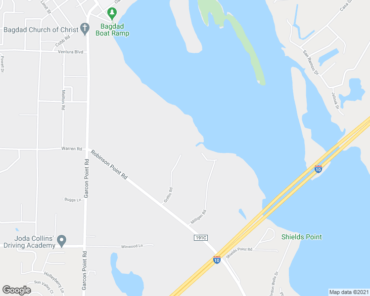 map of restaurants, bars, coffee shops, grocery stores, and more near 4200 Griffis Road in Milton