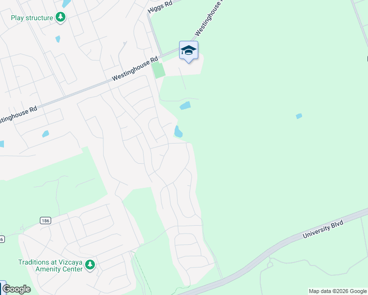 map of restaurants, bars, coffee shops, grocery stores, and more near 3348 Bianco Terrace in Georgetown