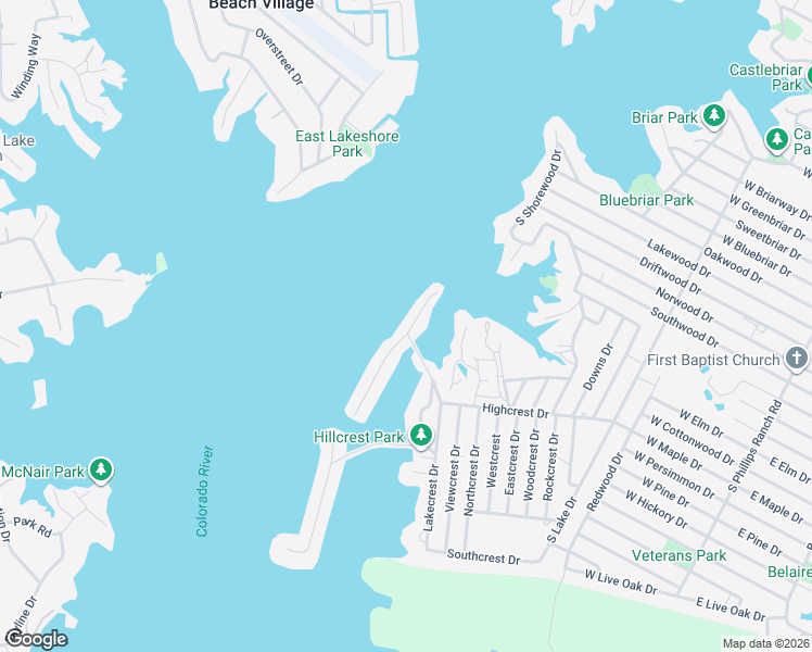 map of restaurants, bars, coffee shops, grocery stores, and more near 1102 Impala Isle Drive in Granite Shoals