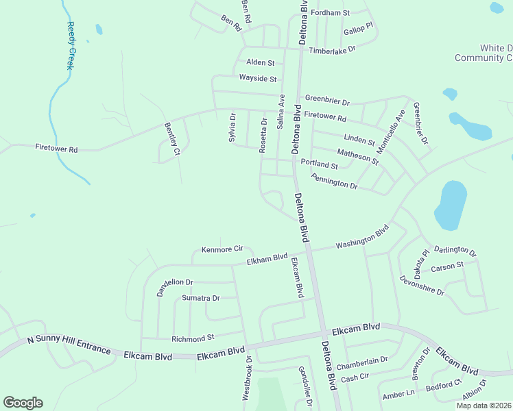 map of restaurants, bars, coffee shops, grocery stores, and more near Rosetta Drive in Chipley