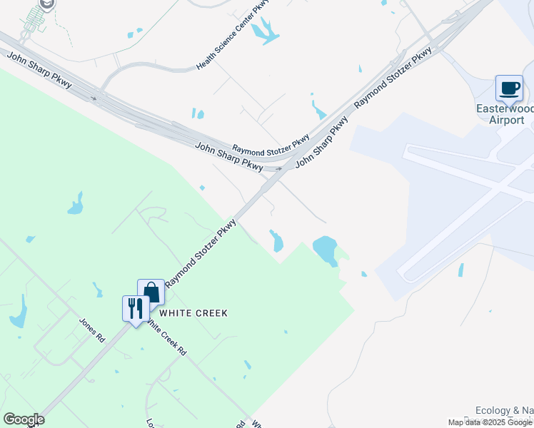map of restaurants, bars, coffee shops, grocery stores, and more near 5161 Raymond Stotzer Parkway in College Station
