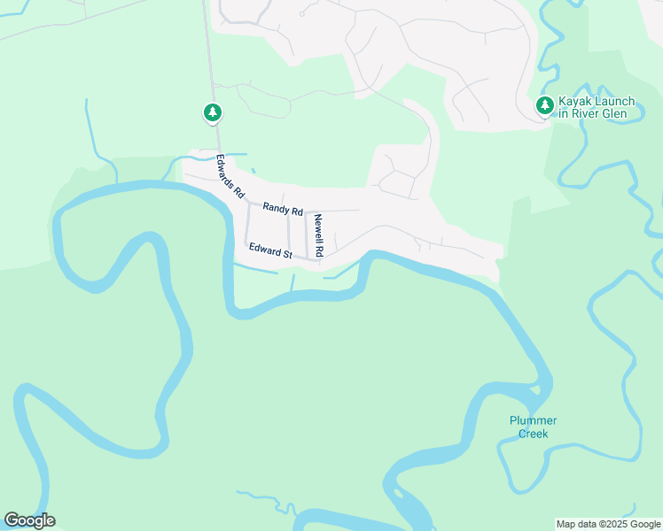 map of restaurants, bars, coffee shops, grocery stores, and more near 75179 Edwards Road in Yulee