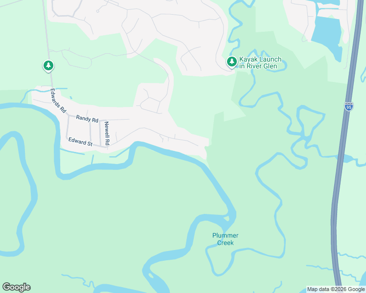 map of restaurants, bars, coffee shops, grocery stores, and more near 289 Edwards Road in Yulee
