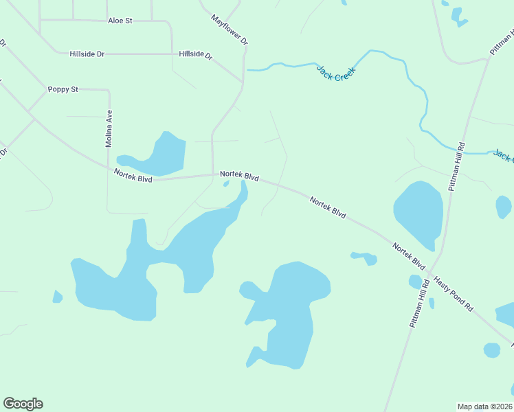 map of restaurants, bars, coffee shops, grocery stores, and more near Nortek Boulevard in Marianna