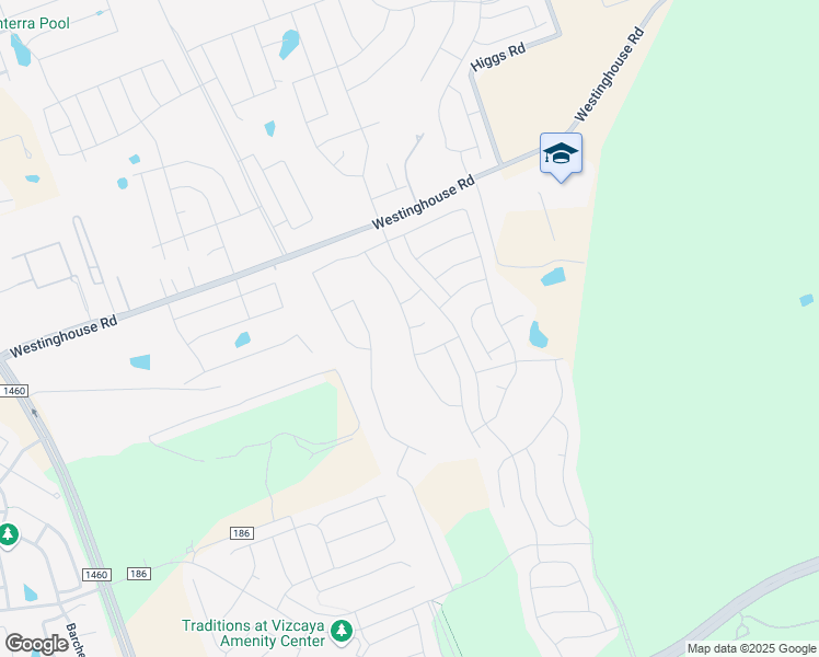 map of restaurants, bars, coffee shops, grocery stores, and more near Cornetto Bluffs in Round Rock
