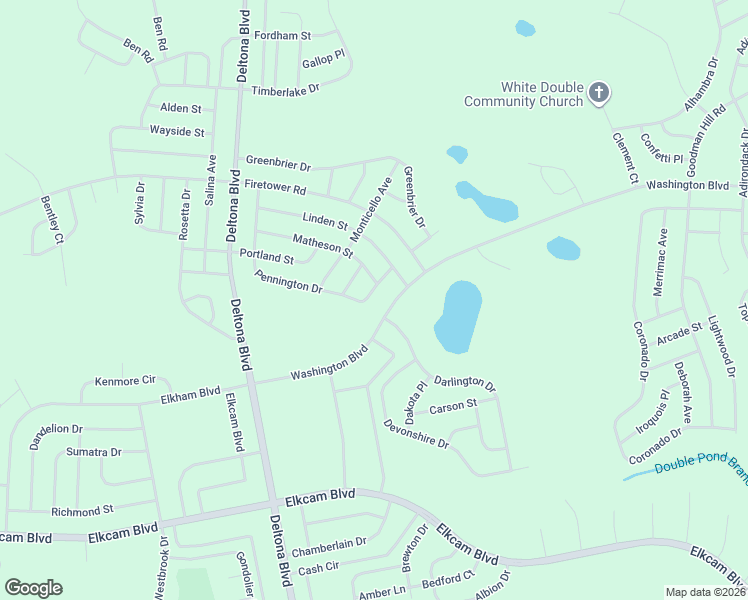 map of restaurants, bars, coffee shops, grocery stores, and more near Pennington Drive in Chipley